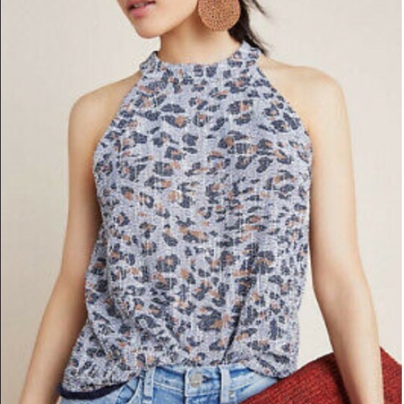 Anthropologie Tops - Anthro- W5 Animal Print Top